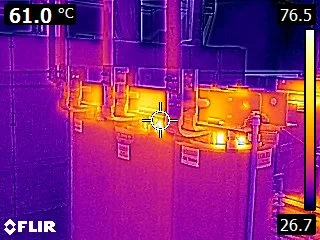termografia elétrica