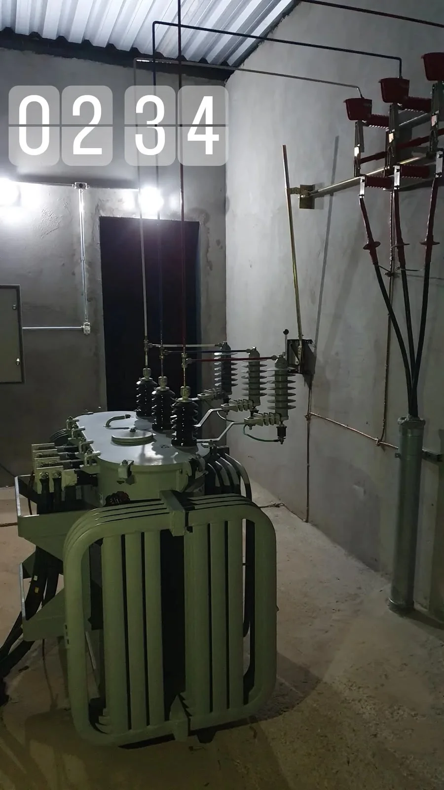 cabine de transformação