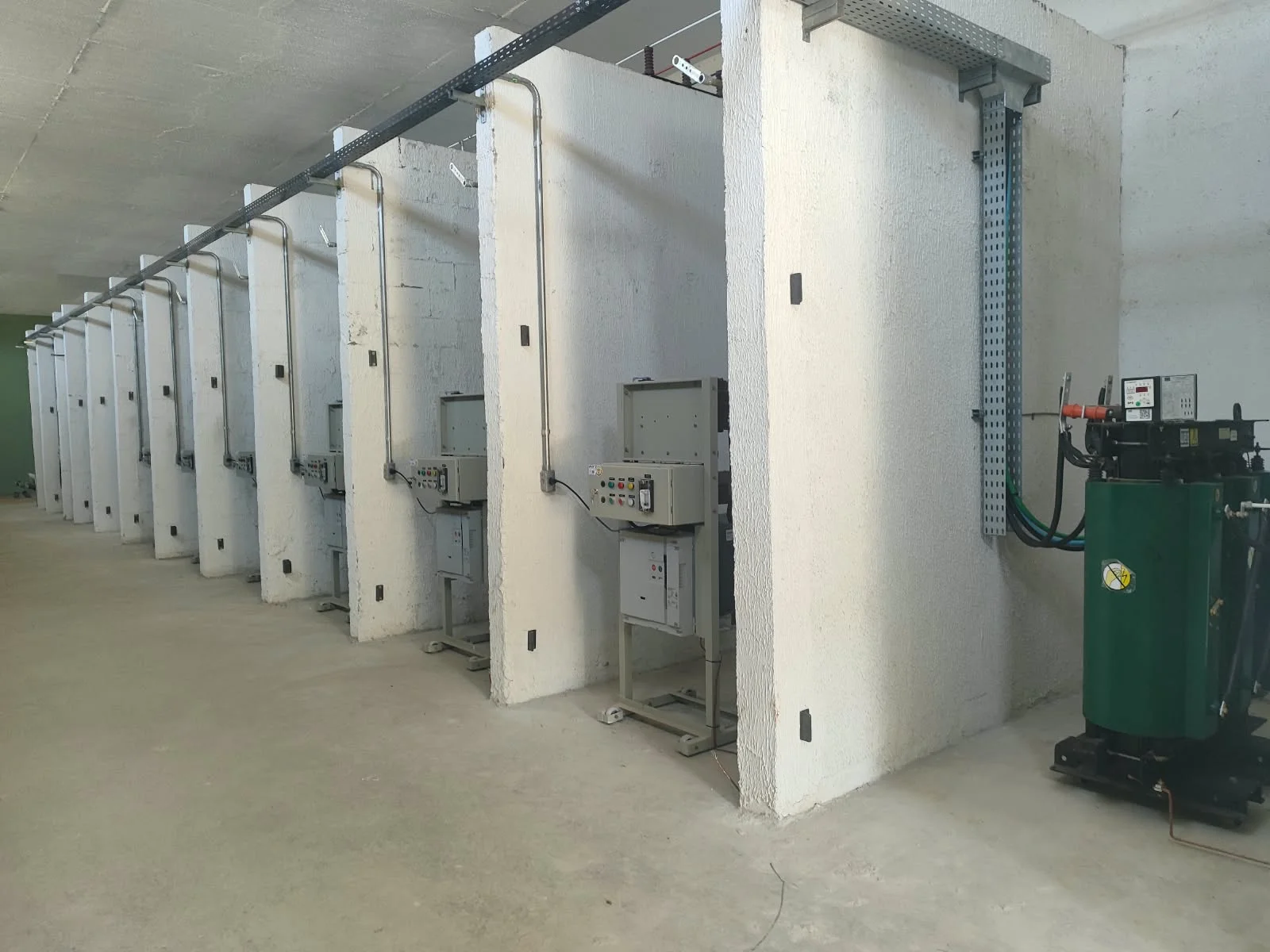 cabine de transformação